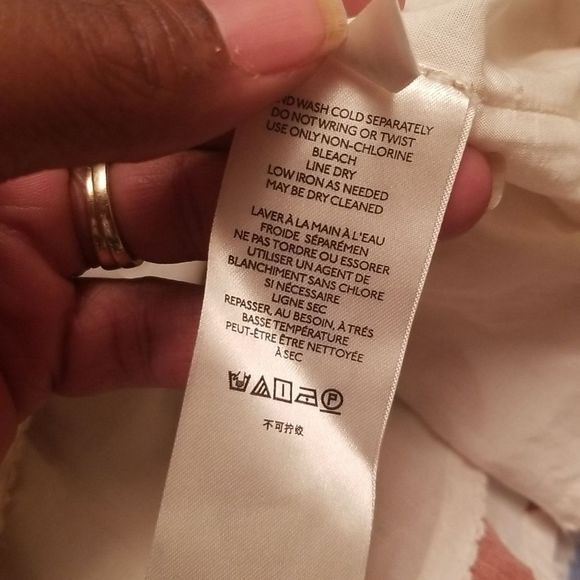 Anthropologie Maeve Polka Dot Smocked Mini Dress Cream/Rust NWOT Sz. XS - Picture 8 of 9